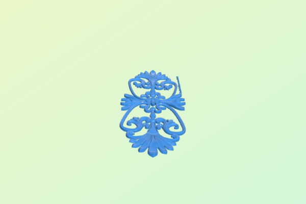 Pattern flower design | 3d print model