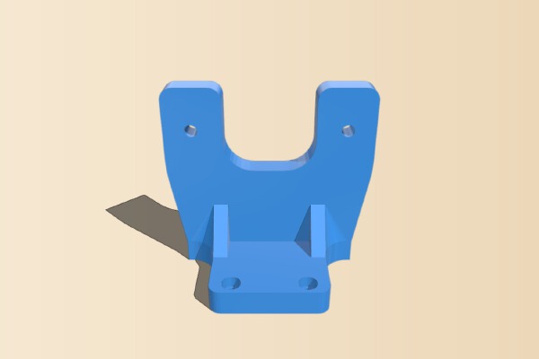 Prusa i3 X Carriage Adapter for Greg's Wade Extruder | 3d print model