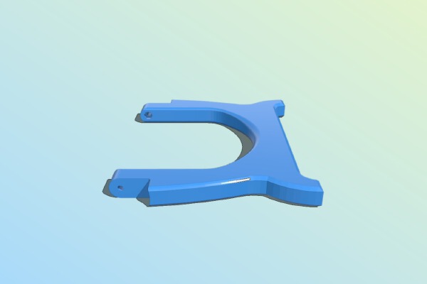 Kingsong S18 kickstand wide | 3d print model