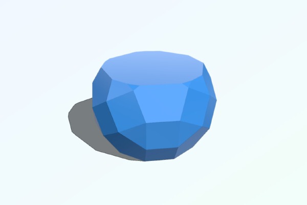 Faceted Bowl | 3d print model