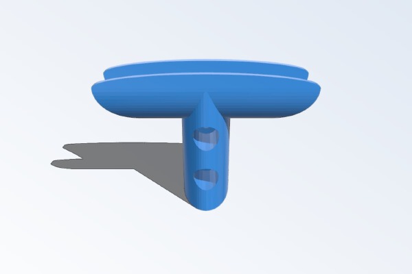 Chunky FlySky wall mount transmitter | 3d print model
