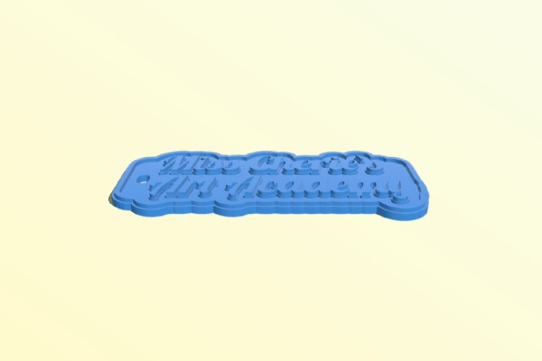mcaa nametag | 3d print model