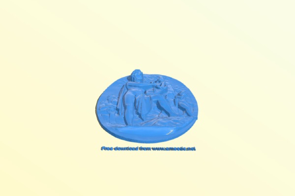 Musician painting | 3d print model