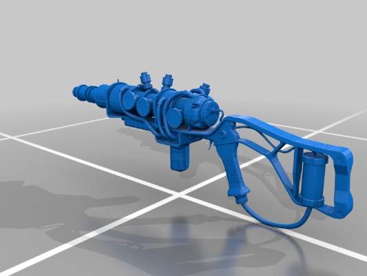 fallout energy weapons - tnt - assets | 3d print model