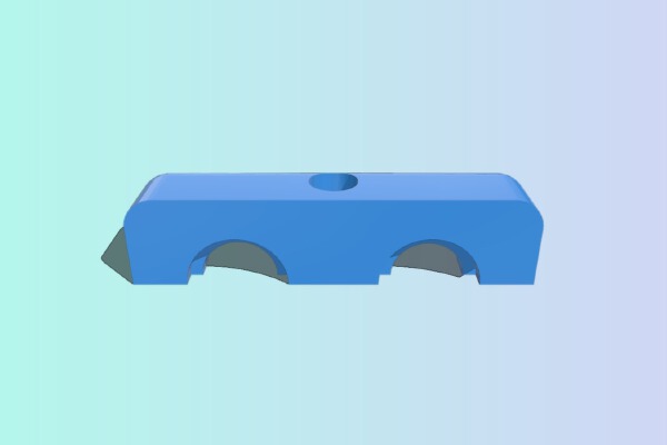 Dual Bowden E3D Extruder - printrbot plus v2 | 3d print model