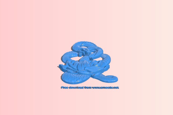 Snake lotus pendant | 3d print model