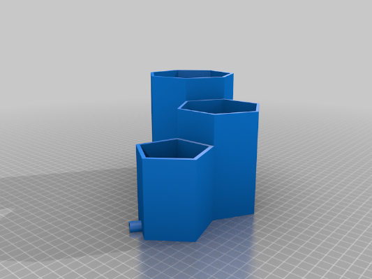 Polygon Cutlery Drainer | 3d print model