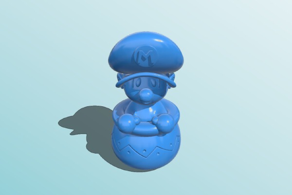 Baby Mario | 3d print model