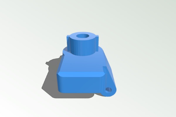 Airsoft SIG 55# Series m4 Buffer Tube Adapter | 3d print model