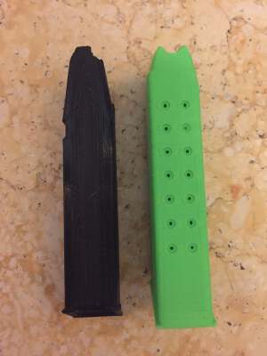 G17 MAGAZINES AND MAG HOLE (Replica Projects) | 3d print model