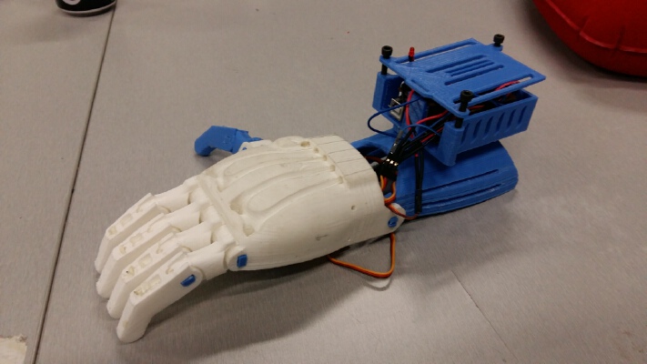 Servo Hand - Raptor Reloaded Rework | 3d print model