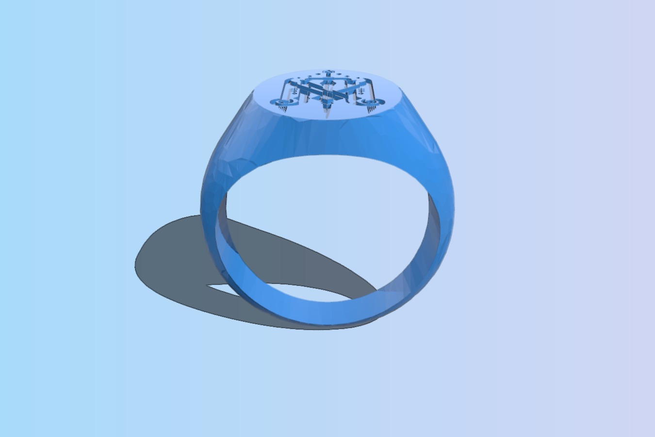 Critical Role Mighty Nein Signet Ring