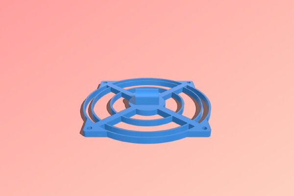 200mm Fan Mount for Stand | 3d print model