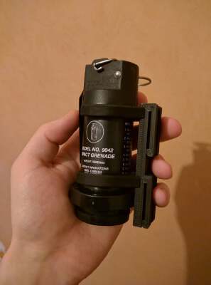 Cyclone airsoft grenade holder | 3d print model