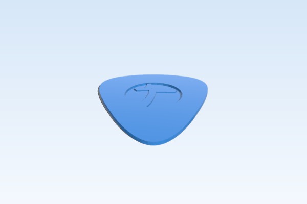 Rock Point Guitar Pick | 3d print model