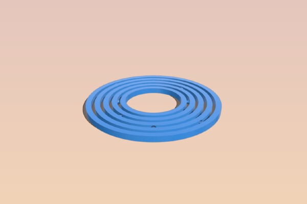 Fully Customizable Gyro_Gimbal Toy | 3d print model
