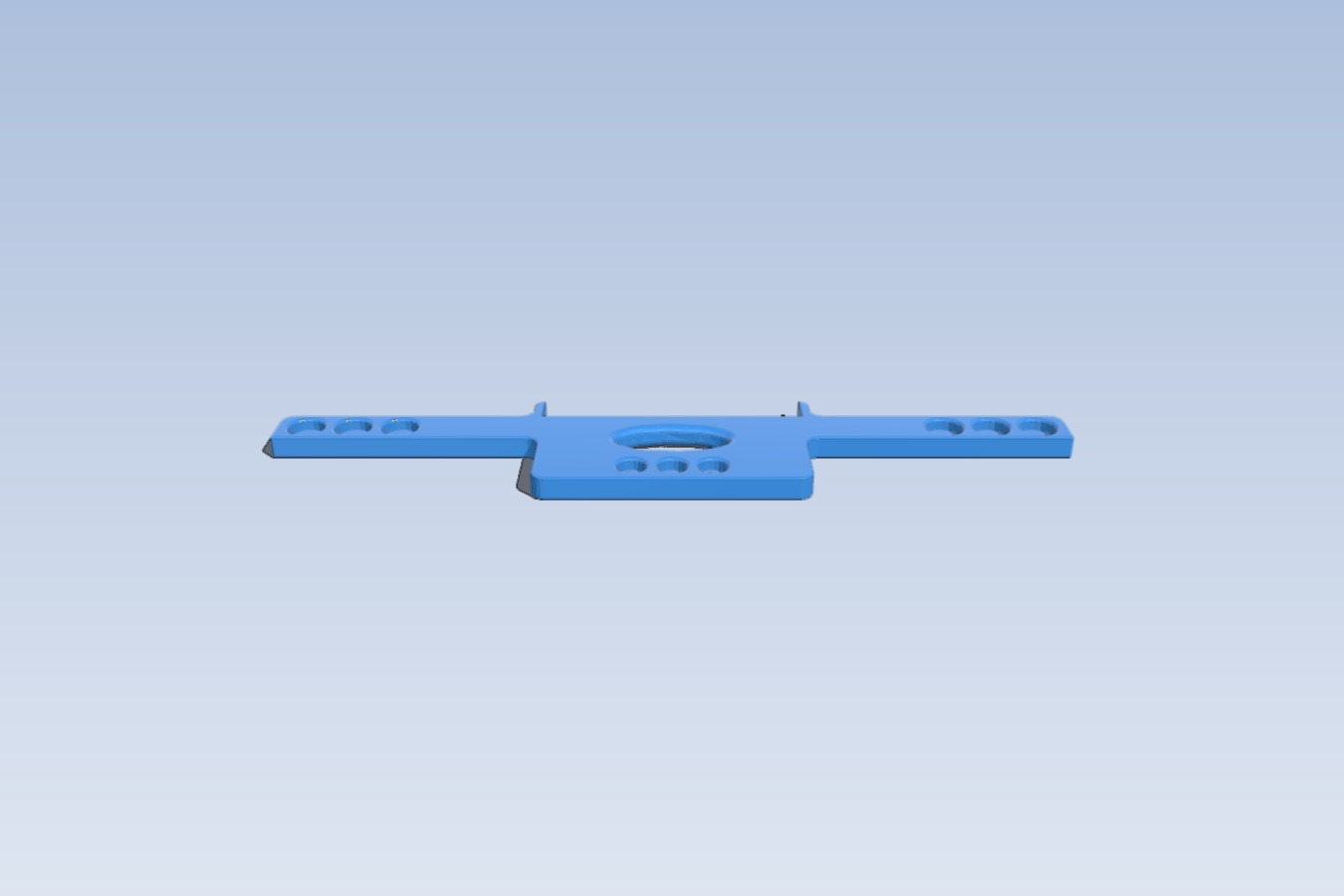Rear Light Bar and Mudflap holder for 1_25th scale Peterbilt Semi Truck Model