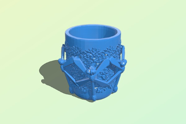 Dragonfly cup | 3d print model