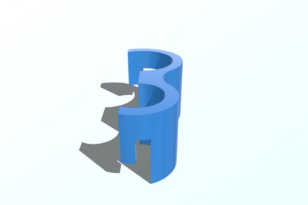 Bike lock mount | 3d print model