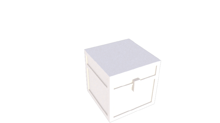 Minecraft SD Card Chest | 3d print model