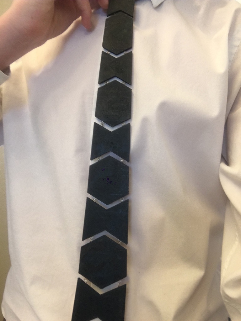 Hex Tie With Metal Connectors
