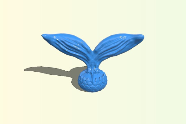 Articulated Wonder Mermaid | 3d print model