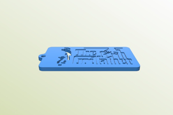 The Godfather Keychain | 3d print model