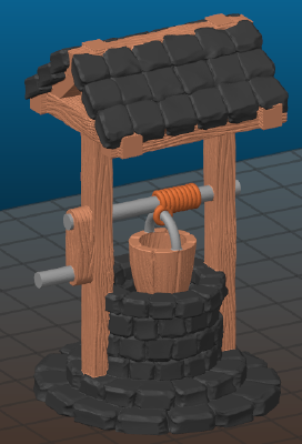 Stone well | 3d print model