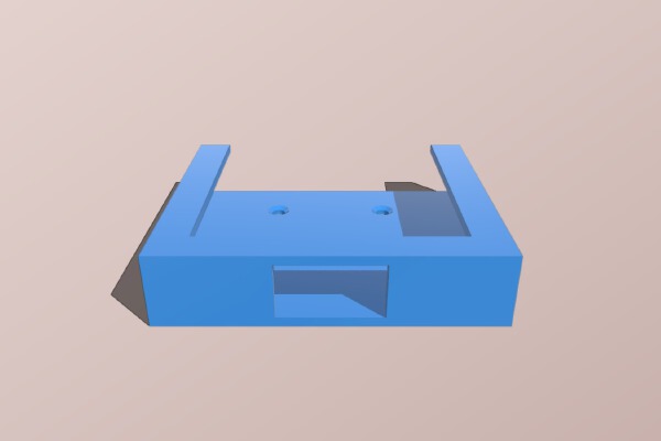 Iphone 6 Plus wall mounted charging stand | 3d print model