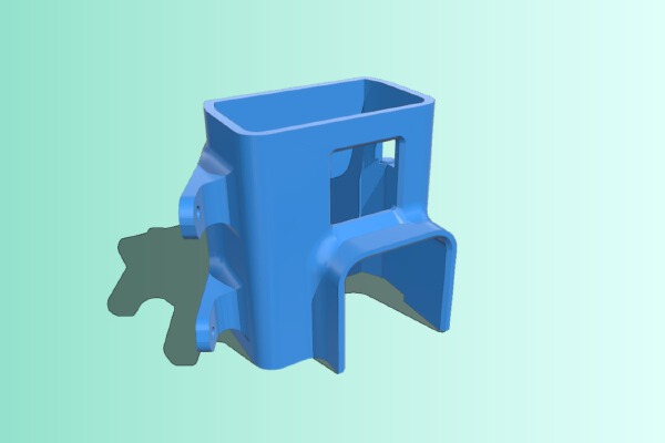 TBS Source One Gopro Hero 5_6 mount for hard filament | 3d print model