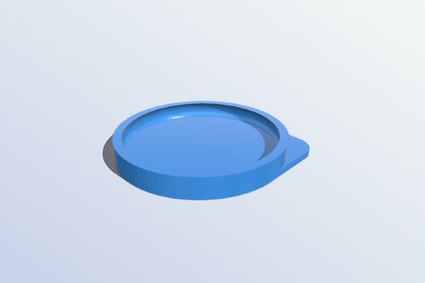 Mk3 Focus washer bottle cap | 3d print model