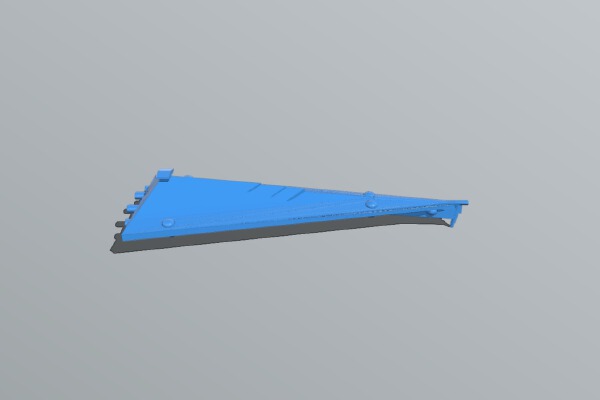 Eclipse Class Super Star Destroyer | 3d print model