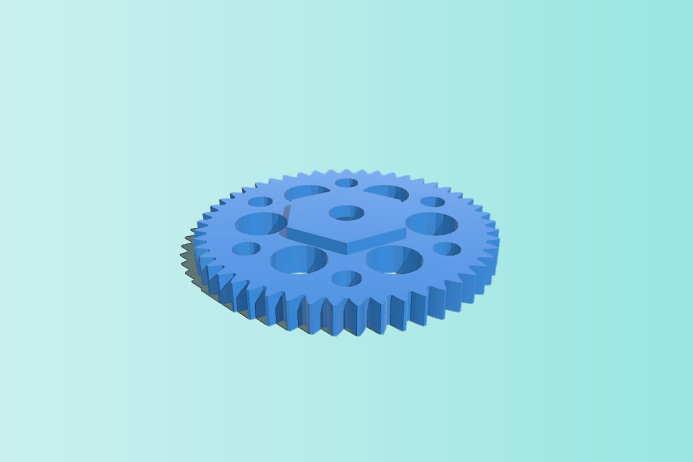 Ultimaker Stock Large feeder gear