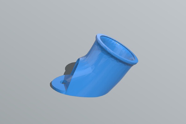 Kick scooter rear lamp holder | 3d print model