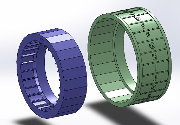 Cryptex 2.0: customizable | 3d print model