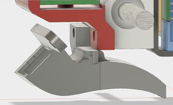 Wanhao i3 plus full hotend with fusion 360 files for easy modding. | 3d print model