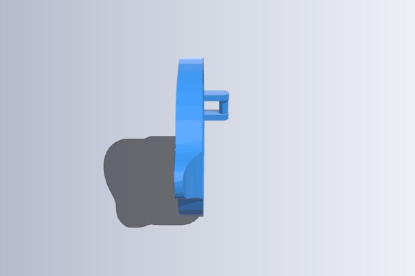 Ford Fiesta 2008 windshield washer reservoir cap | 3d print model