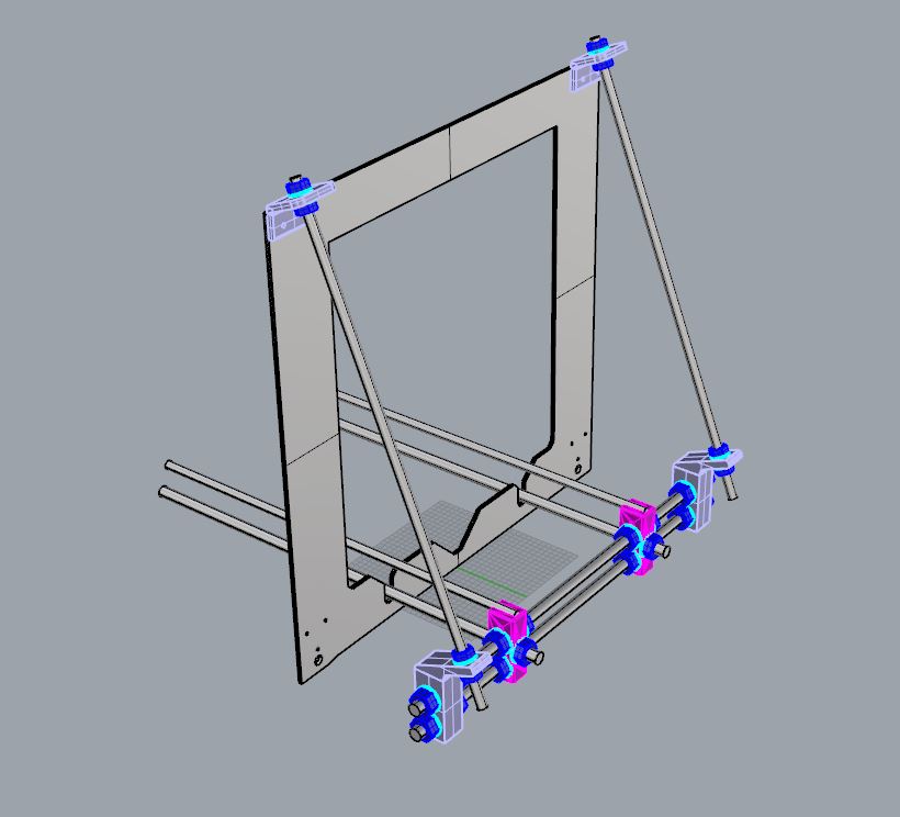 Prusa i3 Rework frame upgrade