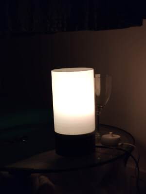 Bedside lamp using Yeelight colour bulb | 3d print model