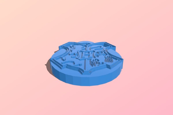 Hogwarts keyring | 3d print model