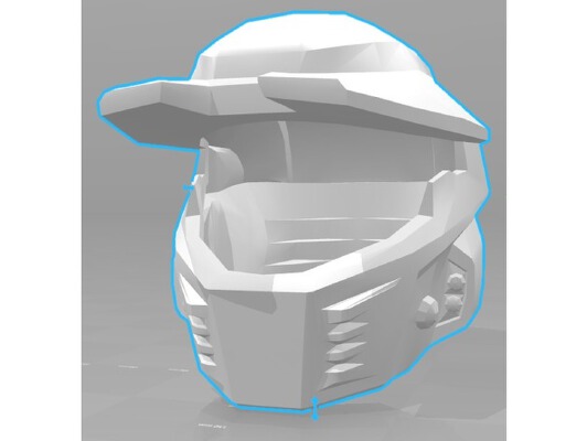 Halo mjolnir mark v helmet | 3d print model