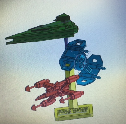 star wars tree | 3d print model