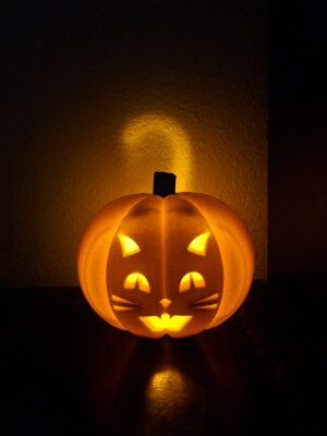 Cat Theme for Snap Together Jack O'Lantern | 3d print model