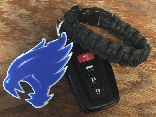 Kentucky Wildcats Keychain (UPDATE) | 3d print model