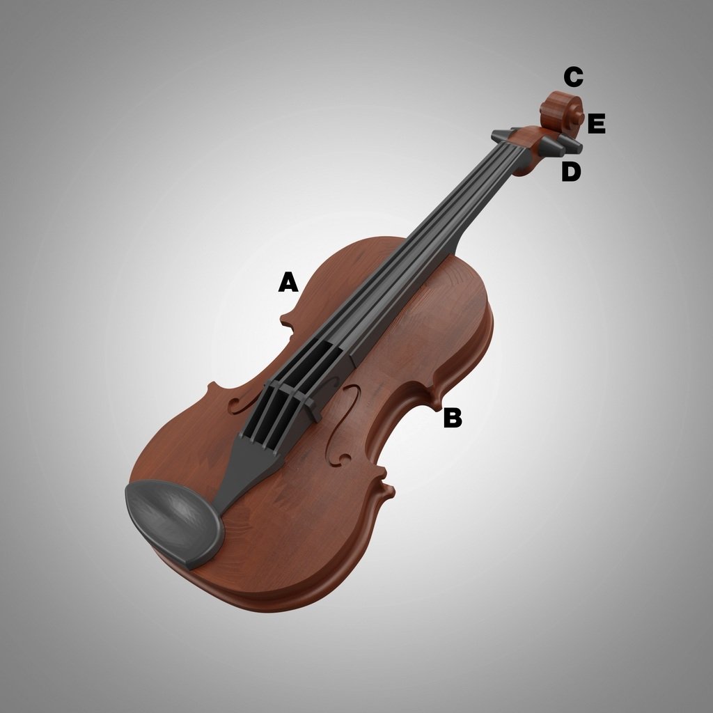 Violin miniature
