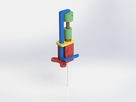 Alien Z Probe  auto deploy and retract | 3d print model