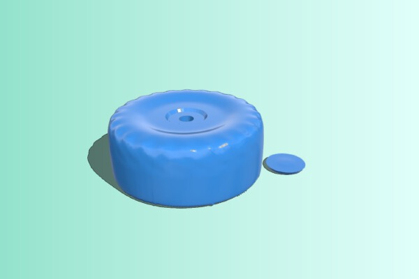 trx4 fake spare tire cover | 3d print model