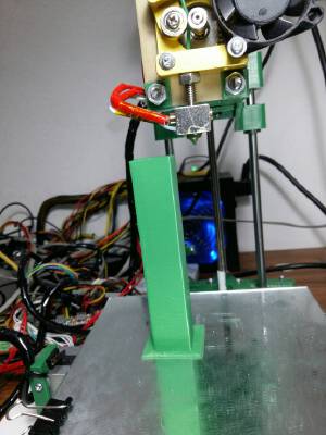 Atomx upgrades for direct drive extruder, top filament spool, endstops  ... | 3d print model