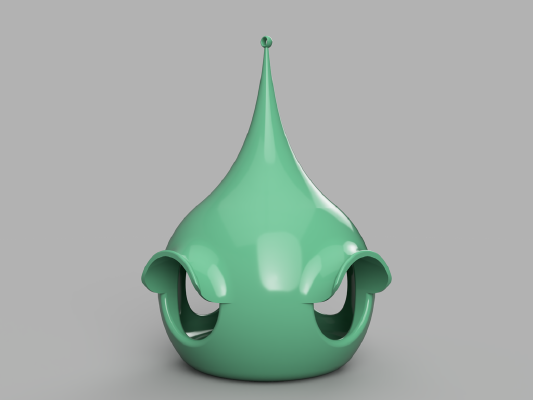 Waterdrop Bird feeder | 3d print model