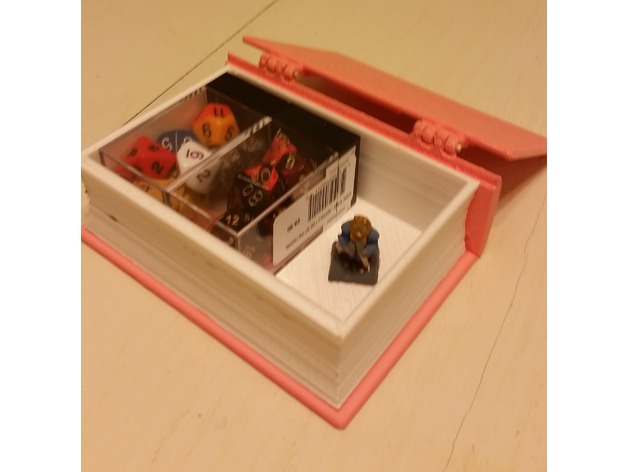 Belle Book Dice Box